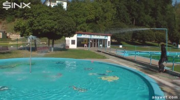 Raven Haired Hottie Soaks Herself At Waterpark Screencap 16 on www.sinx.com