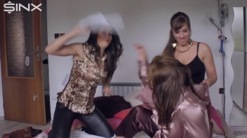 Bratty Bitches Rip Clothes And Cat Fight Screencap 13 on www.sinx.com