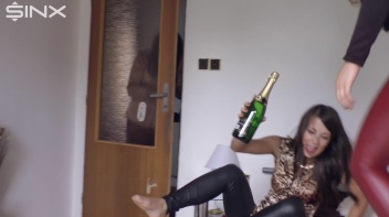 Bratty Bitches Rip Clothes And Cat Fight Screencap 3 on www.sinx.com