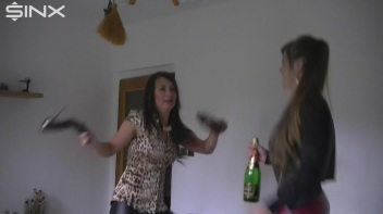 Bratty Bitches Rip Clothes And Cat Fight Screencap 4 on www.sinx.com