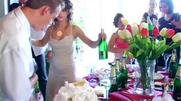 Wedding Celebration Part 3 - Cam 1 Screencap 42 on www.sinx.com