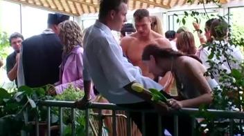 Wedding Celebration Part 3 - Cam 1 Screencap 53 on www.sinx.com