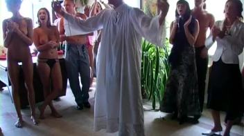 Wedding Celebration Part 3 - Cam 1 Screencap 75 on www.sinx.com