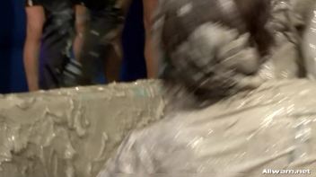 Jeans vs. Latex Mud Battle Screencap 19 on www.sinx.com