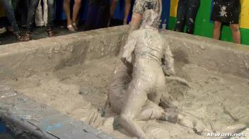 Jeans vs. Latex Mud Battle Screencap 27 on www.sinx.com