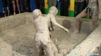 Jeans vs. Latex Mud Battle Screencap 52 on www.sinx.com