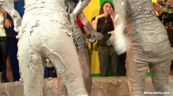 Jeans vs. Latex Mud Battle Screencap 66 on www.sinx.com