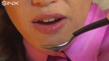 Brunette Loves Cum In Her Morning Coffee Screencap 43 on www.sinx.com