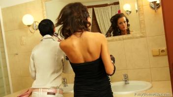 Fully Clothed Love In Black And White Screencap 2 on www.sinx.com