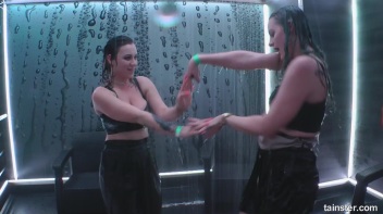 Topless Titty Shaking Hotties Have A Shower Screencap 20 on www.sinx.com