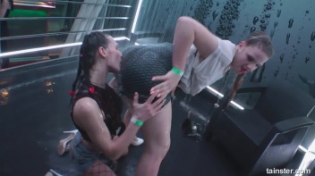 Topless Titty Shaking Hotties Have A Shower Screencap 45 on www.sinx.com