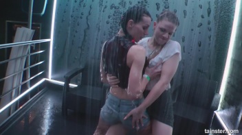 Topless Titty Shaking Hotties Have A Shower Screencap 54 on www.sinx.com