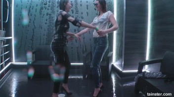 Topless Titty Shaking Hotties Have A Shower Screencap 69 on www.sinx.com