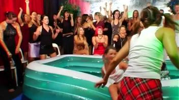 Wet and Messy Oil Wrestling Madness Screencap 9 on www.sinx.com