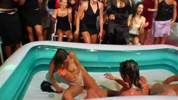 Wet and Messy Oil Wrestling Madness Screencap 106 on www.sinx.com