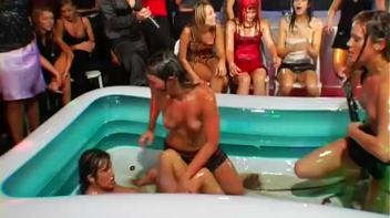 Wet and Messy Oil Wrestling Madness Screencap 66 on www.sinx.com