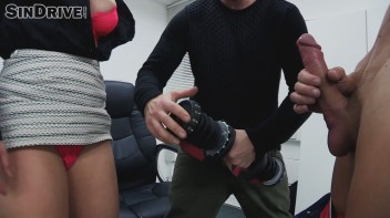 Blonde Banged By Two Big Dicks Screencap 19 on www.sinx.com