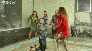 Two Sophisticated Ladies Wrestle In Mud Screencap 18 on www.sinx.com