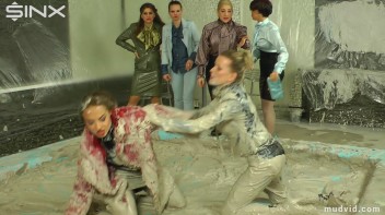 Two Sophisticated Ladies Wrestle In Mud Screencap 29 on www.sinx.com