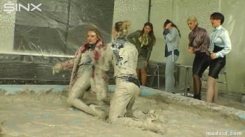 Two Sophisticated Ladies Wrestle In Mud Screencap 30 on www.sinx.com