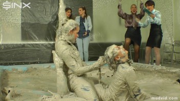 Two Sophisticated Ladies Wrestle In Mud Screencap 52 on www.sinx.com