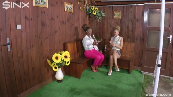 WAM Babes Soak Each Other In Bubbly Screencap 4 on www.sinx.com