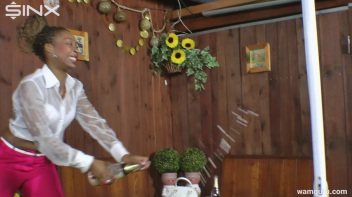 WAM Babes Soak Each Other In Bubbly Screencap 43 on www.sinx.com