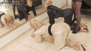 True Blondes.True Beauties.True Beaver Bandits. The Golden Shower Hour: Pissing, Wetting, Lesbo Petting Screencap 20 on www.sinx.com