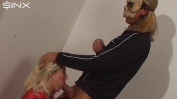 Masked Man Fucks And Urinates On Blonde Slut Screencap 10 on www.sinx.com
