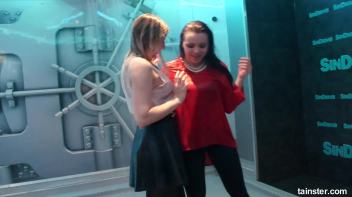Soaking wet chicks spanking each others asses Screencap 40 on www.sinx.com