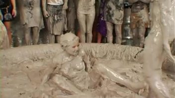 Tit-to-Tit Mud Combat! Screencap 94 on www.sinx.com