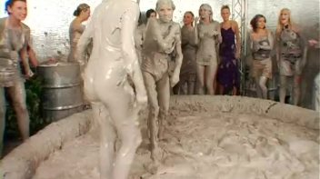 Tit-to-Tit Mud Combat! Screencap 67 on www.sinx.com