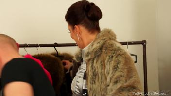 Putting Fur Coats To The Fully Clothed Fuck Test Screencap 20 on www.sinx.com