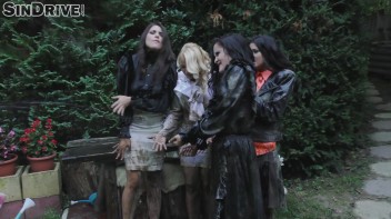 A Lesbian Masterpiece - "Rumble In The Dirt" - It's A Party Of 5: Just A Fine Mess With Pussy & Ass ... Dirty Divas ... Screencap 59 on www.sinx.com