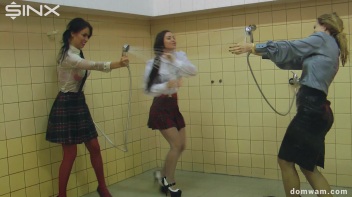 Naughty Schoolgirls Get Drenched By Their Teacher - Cam 2 Screencap 16 on www.sinx.com