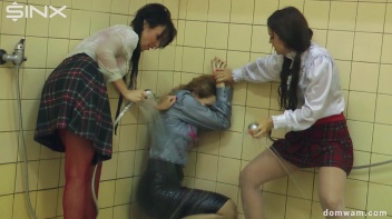 Naughty Schoolgirls Get Drenched By Their Teacher - Cam 2 Screencap 22 on www.sinx.com
