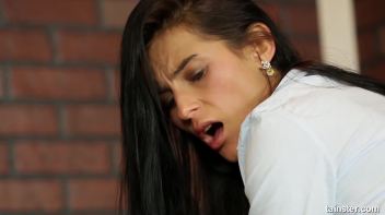 Fully clothed pussy pleasing in the office Screencap 25 on www.sinx.com