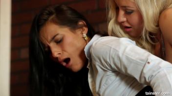 Fully clothed pussy pleasing in the office Screencap 33 on www.sinx.com