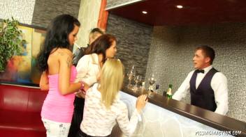 Piss Busy At The Bar Part 1 Screencap 14 on www.sinx.com