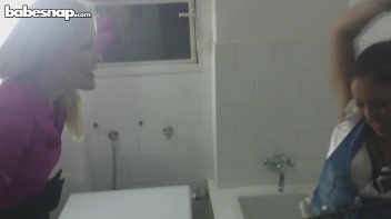 Delivering Up A Slice Of Catfight! Screencap 16 on www.sinx.com