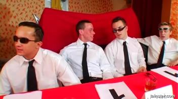 Sandra Yellows DP Party Screencap 71 on www.sinx.com