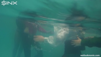 Hot Babes' Wet and Wild Poolside Antics Screencap 21 on www.sinx.com