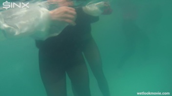 Hot Babes' Wet and Wild Poolside Antics Screencap 50 on www.sinx.com