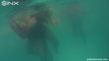 Hot Babes' Wet and Wild Poolside Antics Screencap 52 on www.sinx.com