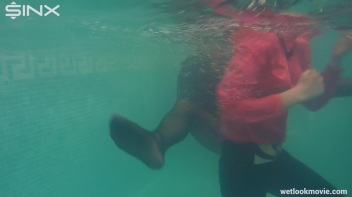 Hot Babes' Wet and Wild Poolside Antics Screencap 8 on www.sinx.com