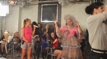 Muddy Wrestling: Fiery Redhead vs. The Old-Timer Screencap 2 on www.sinx.com