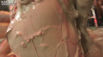 Muddy Wrestling: Fiery Redhead vs. The Old-Timer Screencap 57 on www.sinx.com