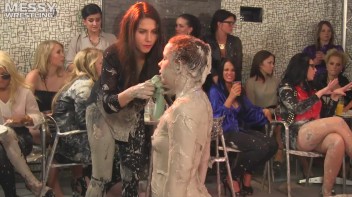 Muddy Wrestling: Fiery Redhead vs. The Old-Timer Screencap 64 on www.sinx.com