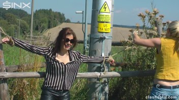 Feisty Europeans Catfight Outside - Cam 1 Screencap 28 on www.sinx.com