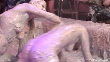 Eurobabe Cheetah Rolls Around In The Mud Screencap 51 on www.sinx.com